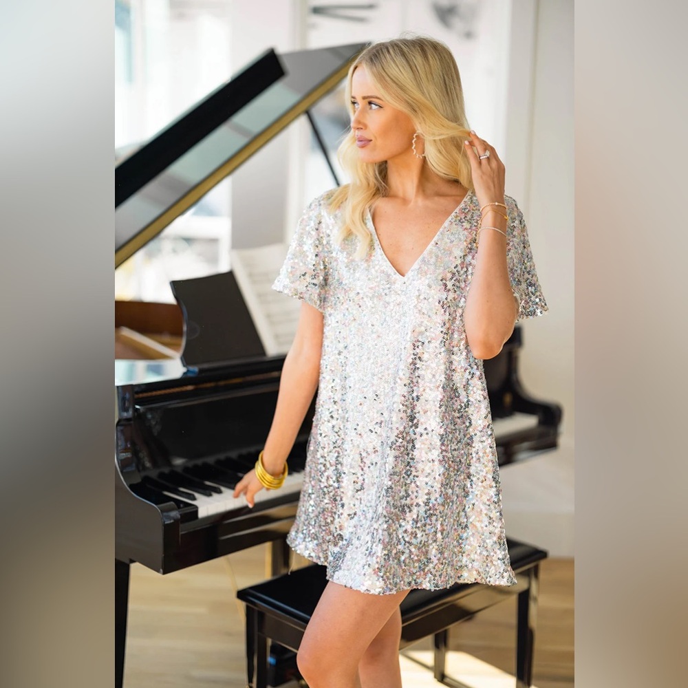 NWT TAYA FUNFETTI DRESS BY BUDDYLOVE